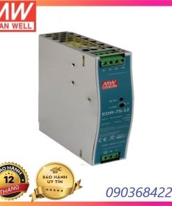 Nguồn Meanwell EDR-75-12 (75.6W 12V 6.3A)