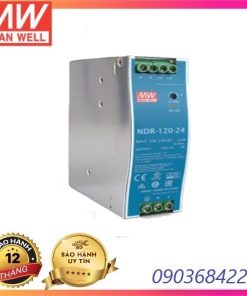 Nguồn DIN Rail NDR-120-24 Meanwell (120W 24V 5A)