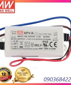 Nguồn LED 12V 0.67A  APV-8-12 Meanwell