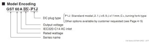 Nguồn adapter meanwell GST60A24-P1JA24-P1J