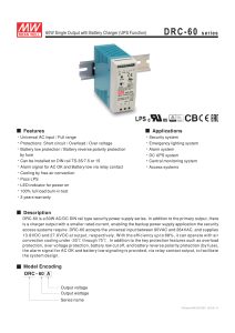 Nguồn Meanwell DRC-60A