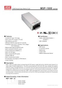 nguồn Meanwell MSP