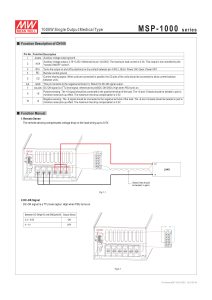 nguồn Meanwell MSP
