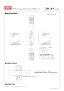 Nguồn Meanwell DRC-60A