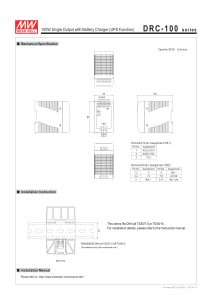 Nguồn Meanwell DRC-100B