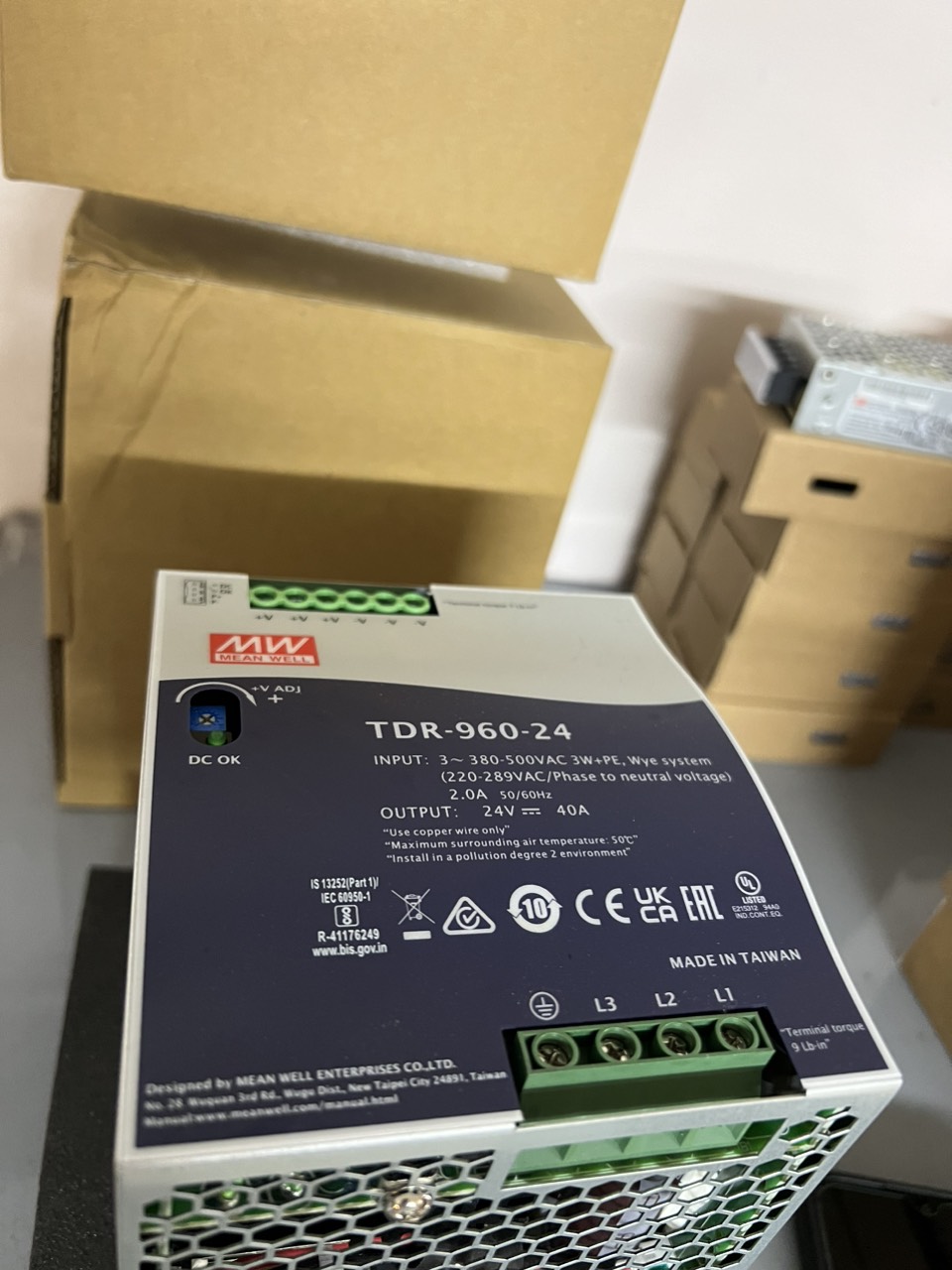 Bộ Nguồn DIN Rail 24V