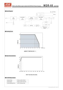 Nguồn MeanWell WDR-60