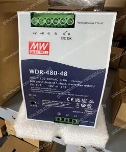 Nguồn Din Rail WDR-480-48 Meanwell (480W 48V 10A)