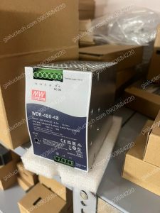 DIN Rail PS 480W 24V 20A WDR-480-24 Meanwell AC-DC SMPS WDR-480