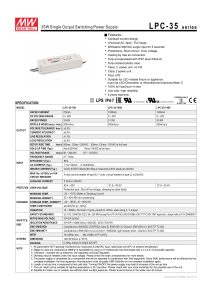 Nguồn Meanwell LPC-35