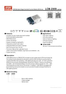 Nguồn Meanwell LCM-25KN