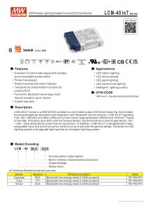 Nguồn Meanwell LCM-40 IoT