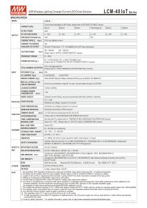 Nguồn Meanwell LCM-40 IoT