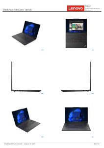 Lenovo ThinkPad E16 Gen 1