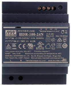 Bộ nguồn Meanwell HDR-100-24N (100W 24V 4.2A)