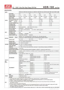 Nguồn Meanwell HDR-100