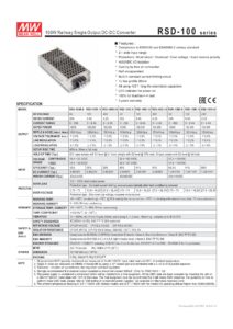 Nguồn Meanwell RSD-100B