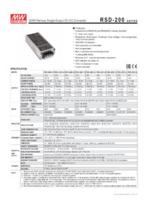 Nguồn Meanwell RSD-200