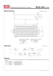 Nguồn Meanwell RSD-200