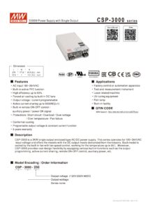 Nguồn Meanwell CSP-3000