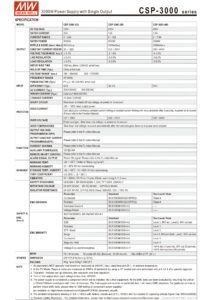 Nguồn Meanwell CSP-3000