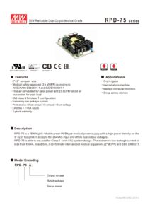 Nguồn MeanWELL RPD-75B