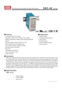 Nguồn Meanwell DRC-40A 