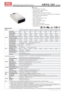 Nguồn MeanWell HRPG-300