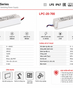 Nguồn Meanwell LPC 20 350