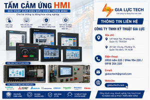 Tấm cảm ứng HMI– Thiết bị không thể thiếu trong hệ thống tự động hóa