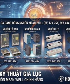 Nguồn 24V 8.8A Meanwell