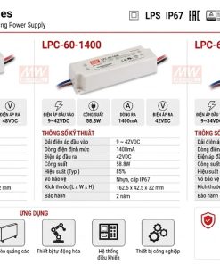Nguồn Meanwell LPC-60-1050