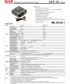 Nguồn Meanwell SCP 35 24